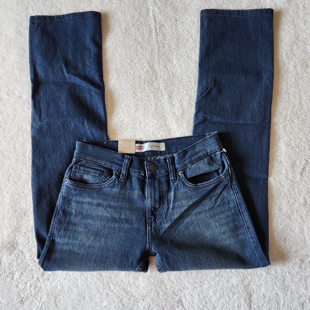NWT LEVI'S Red Label 511 Slim Stretch Jeans - Size 14 Reg (W27 L27)